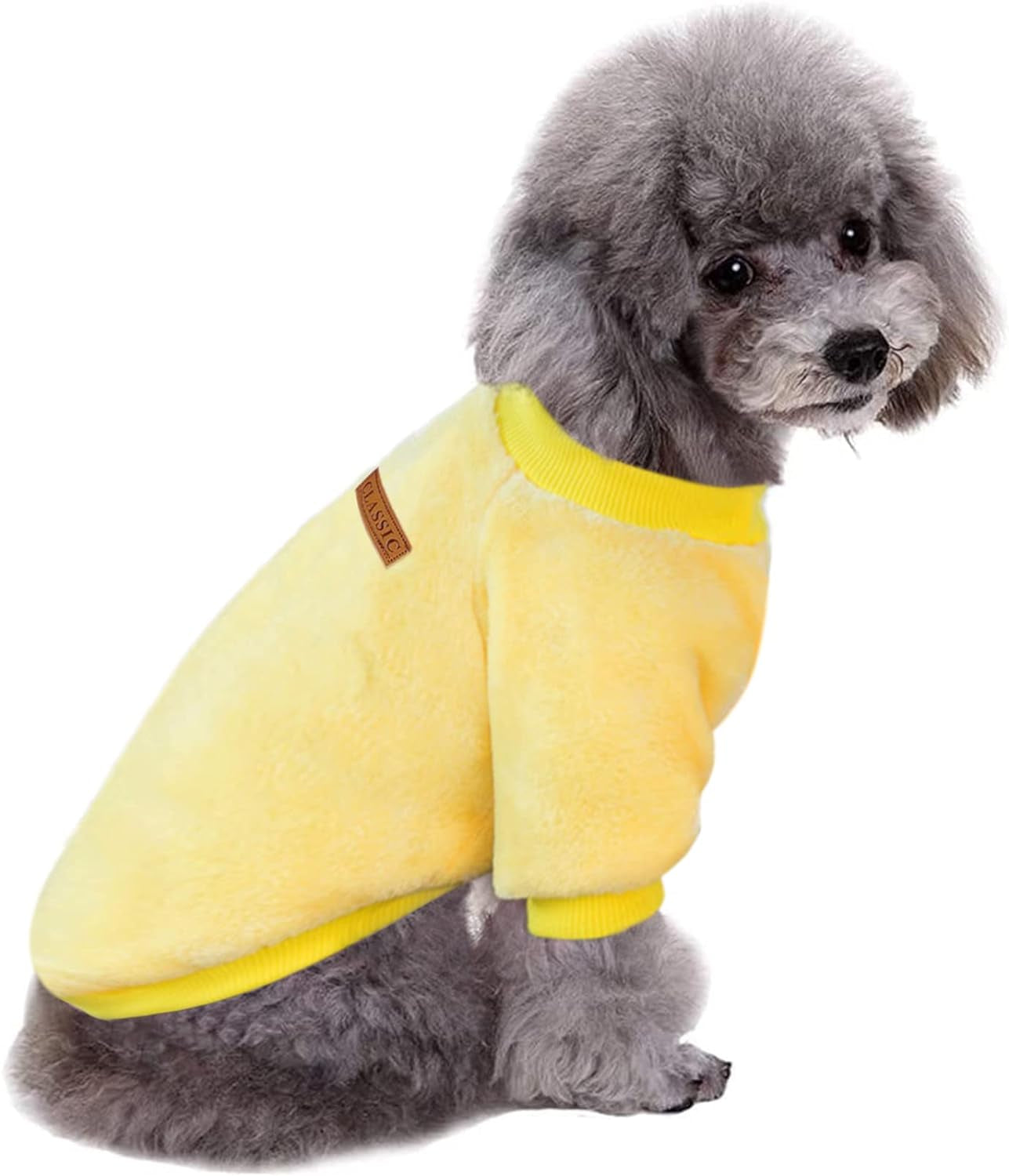 Dog Clothes Dogs Sweater Soft Puppies Clothing Winter Puppy Sweaters Warm Outfit for Dogs Small XXS XS Cat Apparel (Pink, XS)